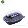 Disposable Rotisserie Chicken Box Handle Plastic Container